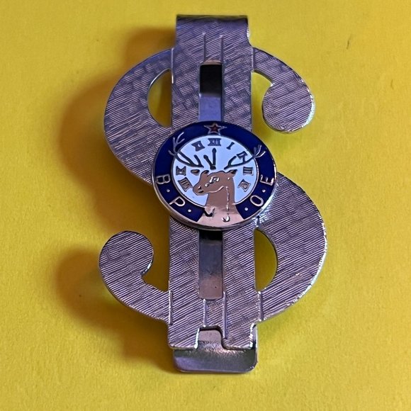 ELKS Accessories Vintage Silver Tone Elks Club Money Clip Poshmark